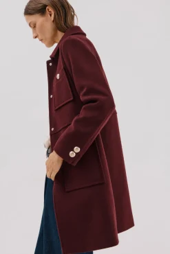 Mujer Cortefiel Abrigos>Abrigo botones dorados