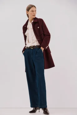 Mujer Cortefiel Abrigos>Abrigo botones dorados