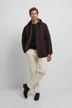 Hombre Silbon Abrigos>Abrigo clásico encerado