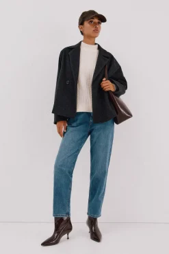 Mujer Cortefiel Abrigos>Abrigo corto desestructurada