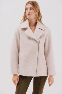 Mujer Cortefiel Abrigos>Abrigo corto silueta biker