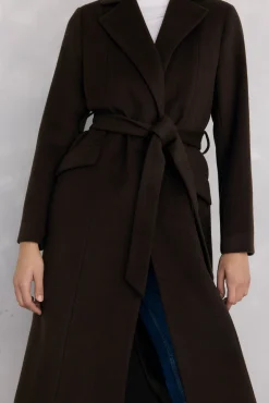 Mujer Pedro del Hierro Abrigos>Abrigo cuello efecto pelo