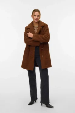Mujer Vero Moda Abrigos>Abrigo de borreguito