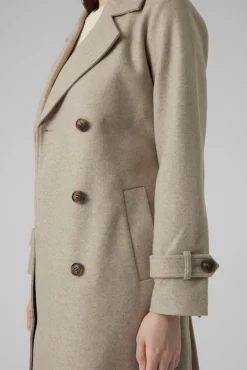 Mujer Vero Moda Chaquetas|Abrigos>Abrigo de paño manga larga