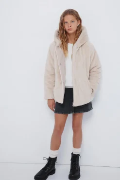 Niños Springfield Kids Abrigos>Abrigo de pelo niña