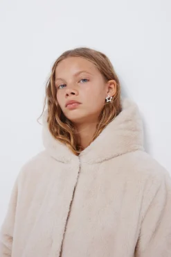 Niños Springfield Kids Abrigos>Abrigo de pelo niña