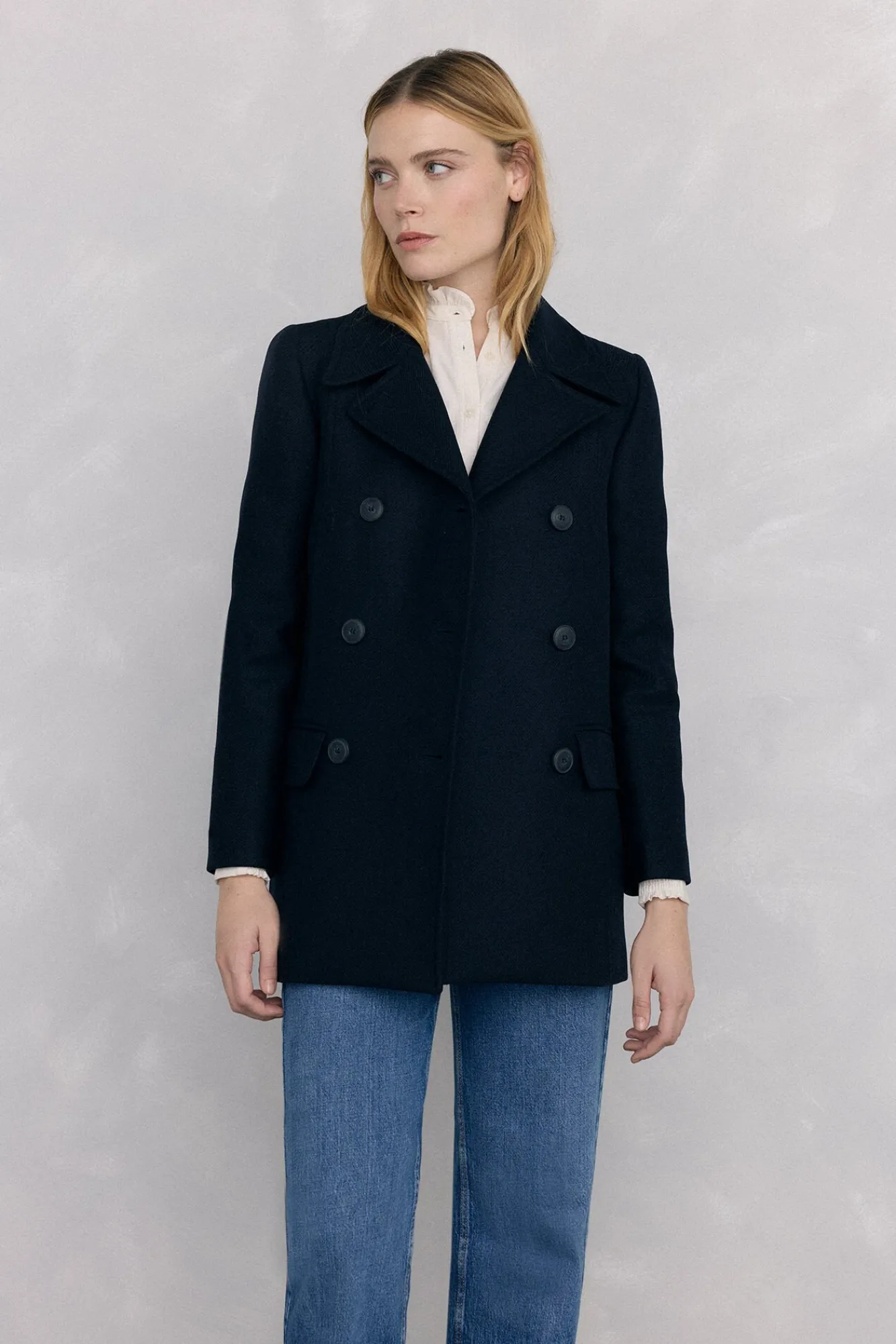 Mujer Pedro del Hierro Abrigos>Abrigo estilo marinero