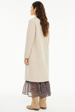 Mujer System Action Chaquetas|Abrigos>Abrigo largo bolsillos