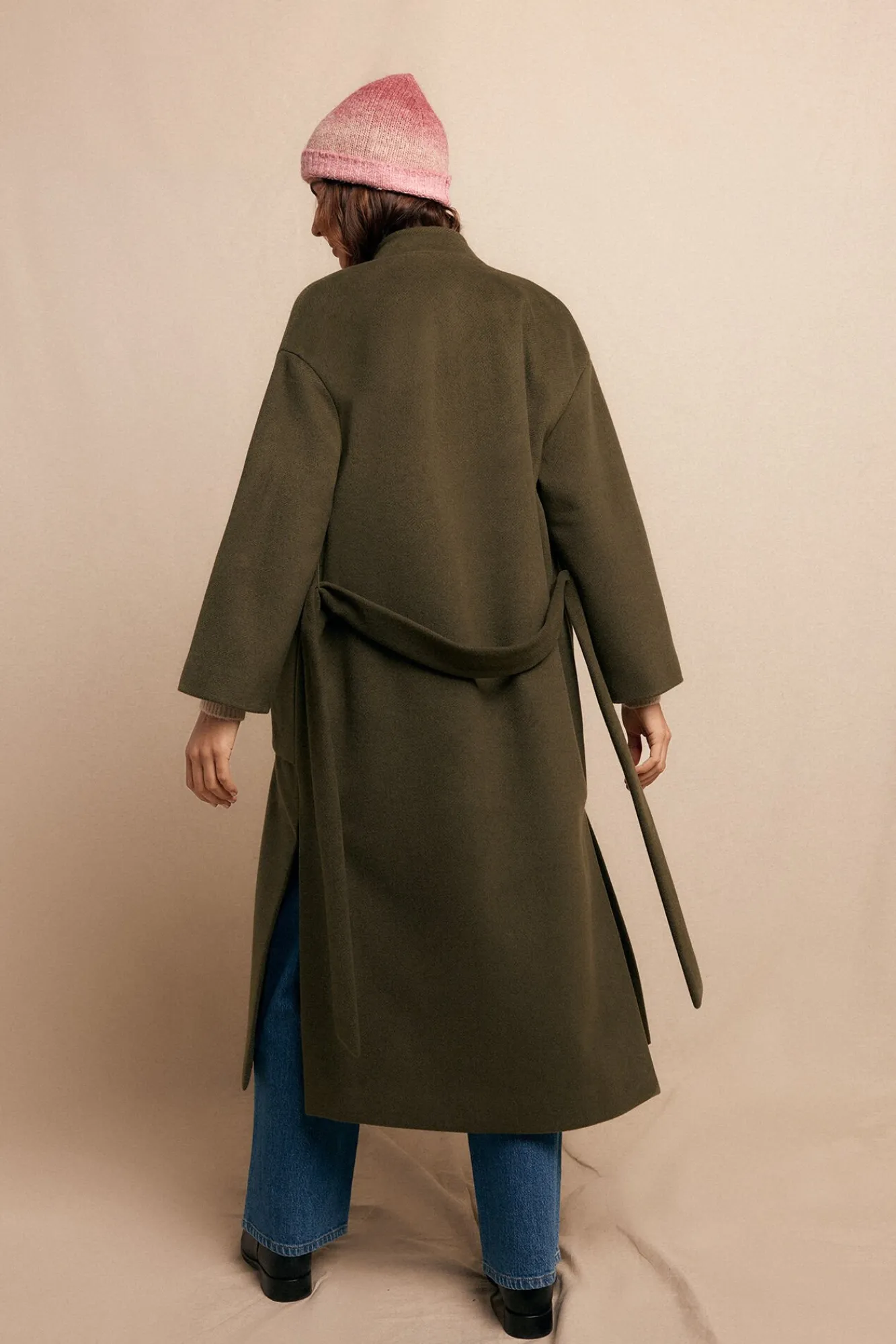 Mujer Slowlove Abrigos>Abrigo largo con doble botonadura