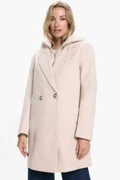 Mujer Vero Moda Chaquetas|Abrigos>Abrigo largo de paño con forro extraible