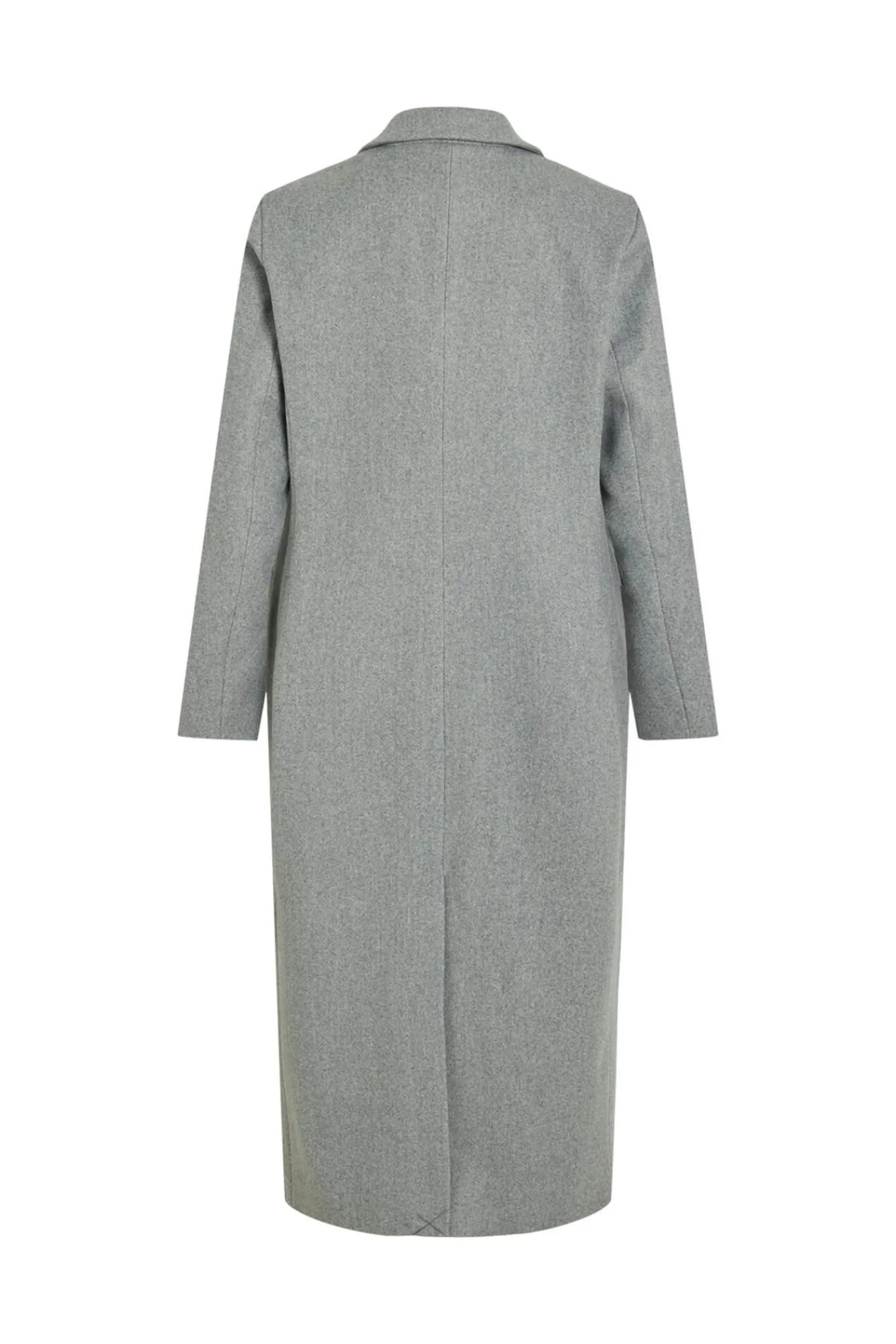 Mujer Vila Chaquetas|Abrigos>Abrigo largo de paño con solapas