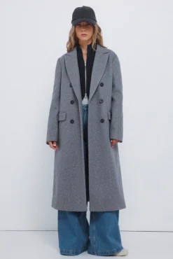 Mujer Springfield Abrigos>Abrigo largo doble abotonadura