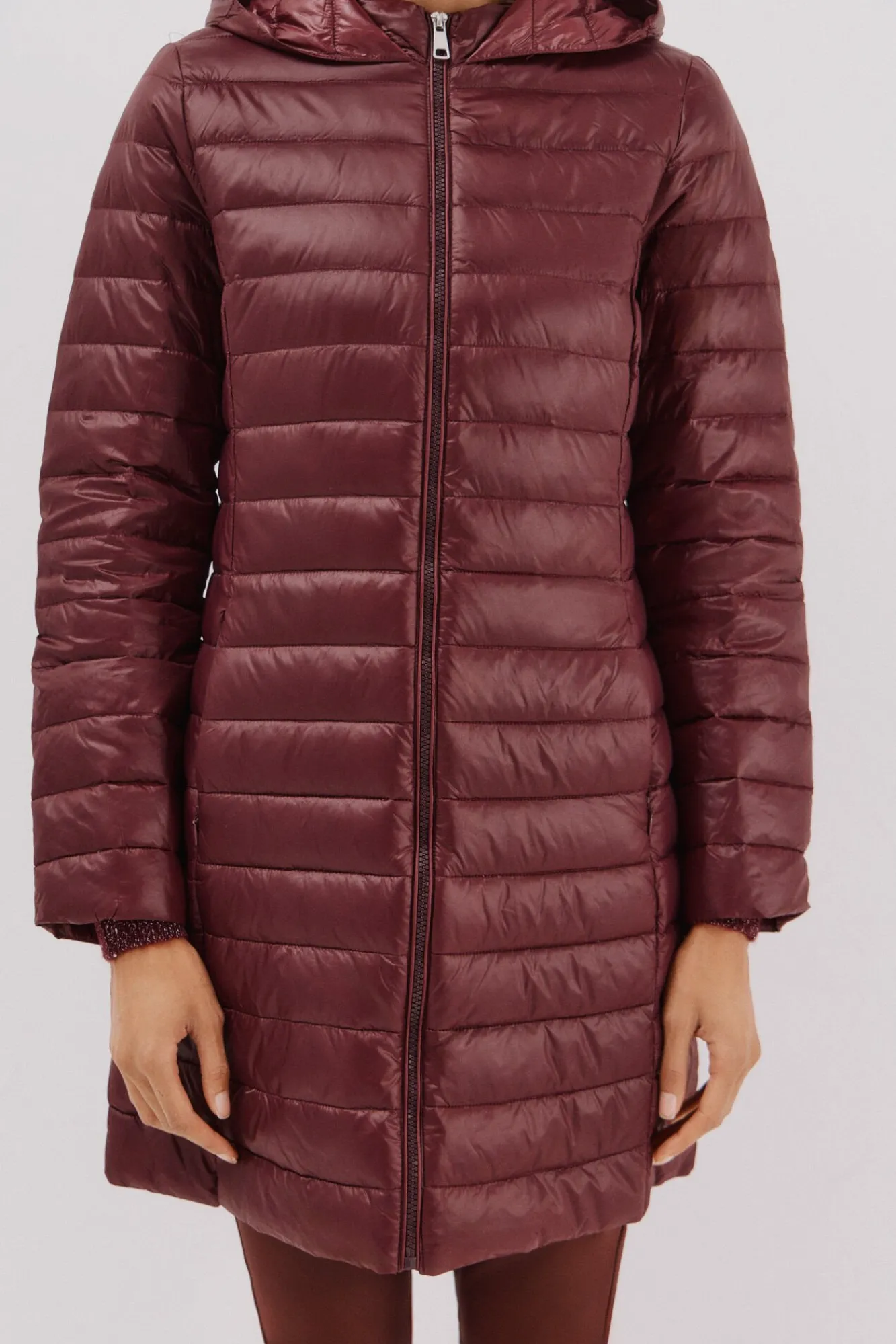 Mujer Cortefiel Plumíferos Y Acolchados|Abrigos>Abrigo largo plumas