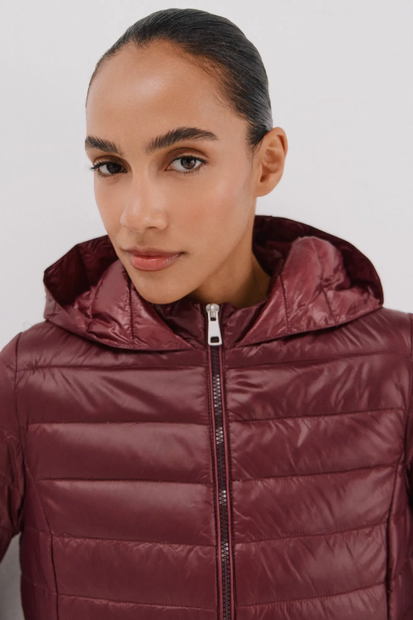 Mujer Cortefiel Plumíferos Y Acolchados|Abrigos>Abrigo largo plumas