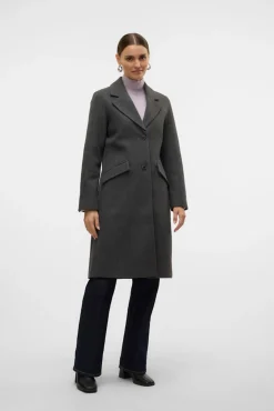 Mujer Vero Moda Chaquetas|Abrigos>Abrigo mide de paño