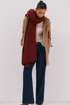 Mujer Cortefiel Abrigos>Abrigo paño capucha