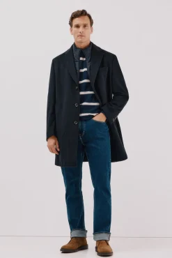 Hombre Cortefiel Abrigos>Abrigo sola vistas desmontables