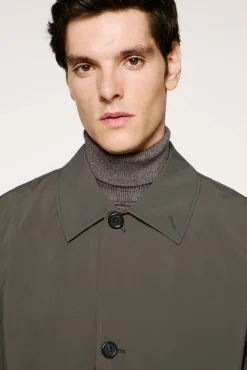 Hombre Selected Abrigos>Abrigo técnico resistente al agua con chaleco desmontable