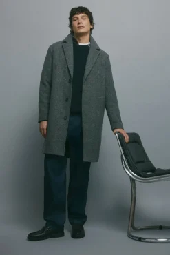 Hombre Springfield Abrigos>Abrigo textura