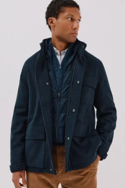 Hombre Cortefiel Abrigos>Abrigo vistas desmontables