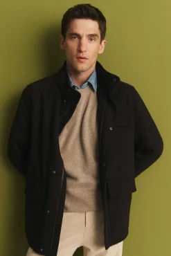 Hombre Cortefiel Abrigos>Abrigo vistas desmontables