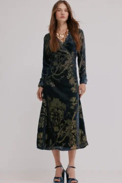 Mujer Hoss Intropia Vestidos>Adriana. Vestido jacquard