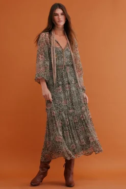 Mujer Hoss Intropia Vestidos>Aina. Vestido estampado