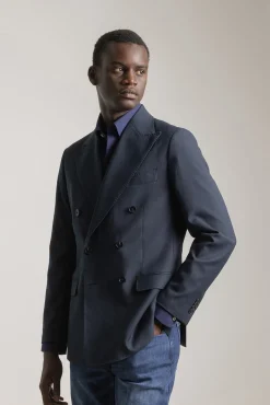 Hombre PuroEGO Americanas|Americanas>Americana cruzada slim fit