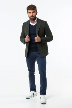 Hombre Williot Trajes|Americanas>Americana Espiga Lana