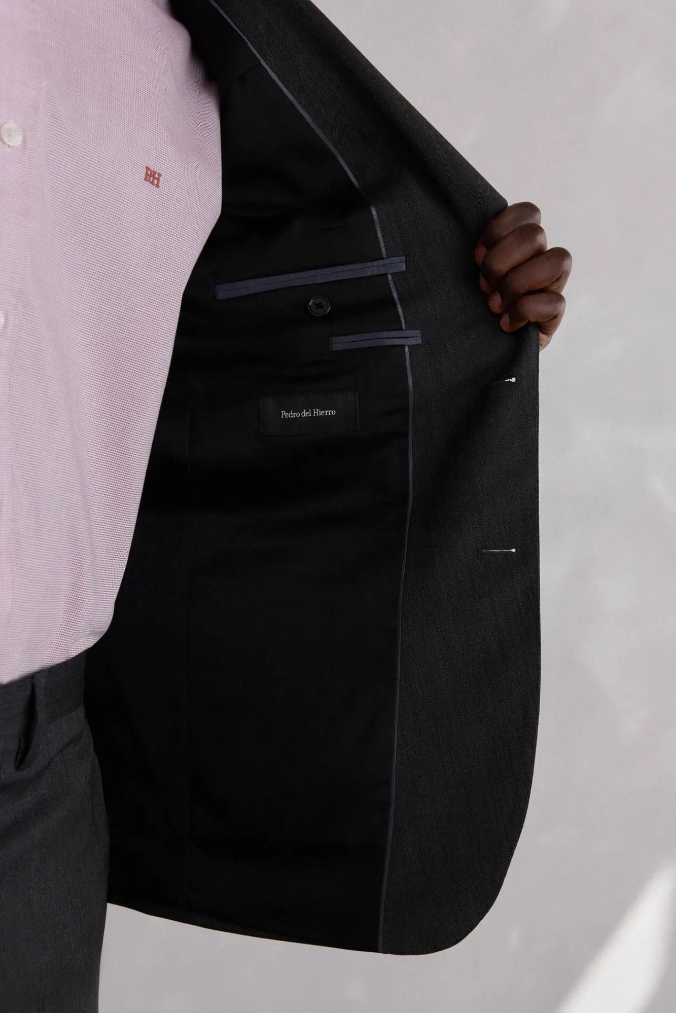 Hombre Pedro del Hierro Trajes|Americanas>Americana estructura bi-stretch slim fit