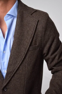 Hombre Cloking Trajes|Americanas>Americana Lana Pata de Gallo