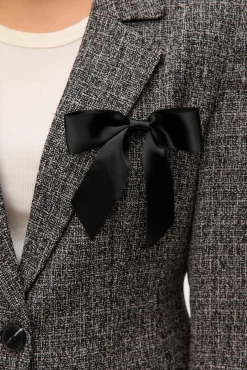 Mujer Vero Moda Trajes|Blazers>Americana larga efecto jaspeado