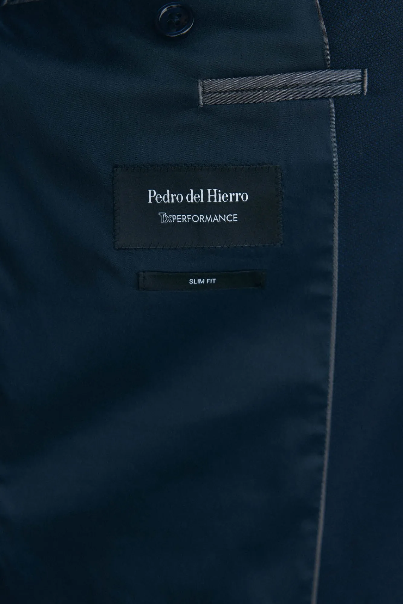 Hombre Pedro del Hierro Trajes|Americanas>Americana ojo de perdiz bi-stretch slim fit