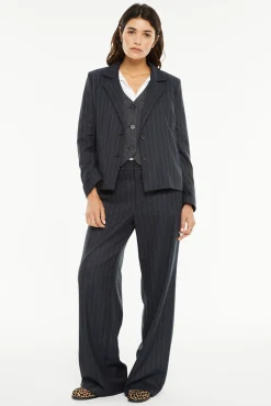 Mujer System Action Blazers|Chaquetas>Americana raya diplomática