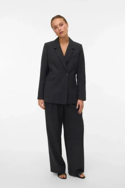 Mujer Vero Moda Trajes|Blazers>Americana regular efecto jaspeado