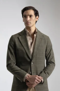 Hombre PuroEGO Americanas|Americanas>Americana slim cuadro ventana