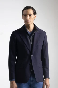 Hombre PuroEGO Americanas|Americanas>Americana slim cuello desmontable