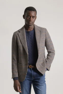 Hombre PuroEGO Americanas|Americanas>Americana slim pata de gallo