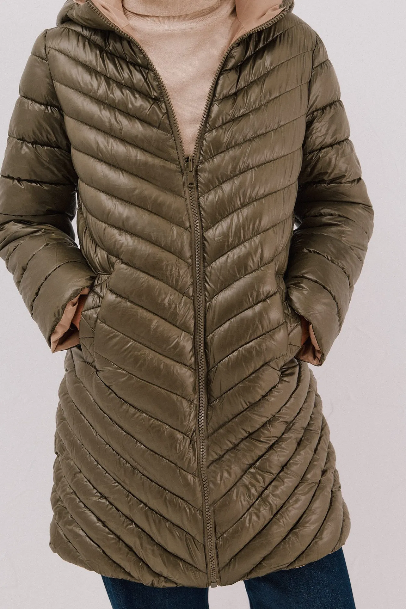 Mujer Cortefiel Plumíferos Y Acolchados|Abrigos>Anorak reversible thermolite®