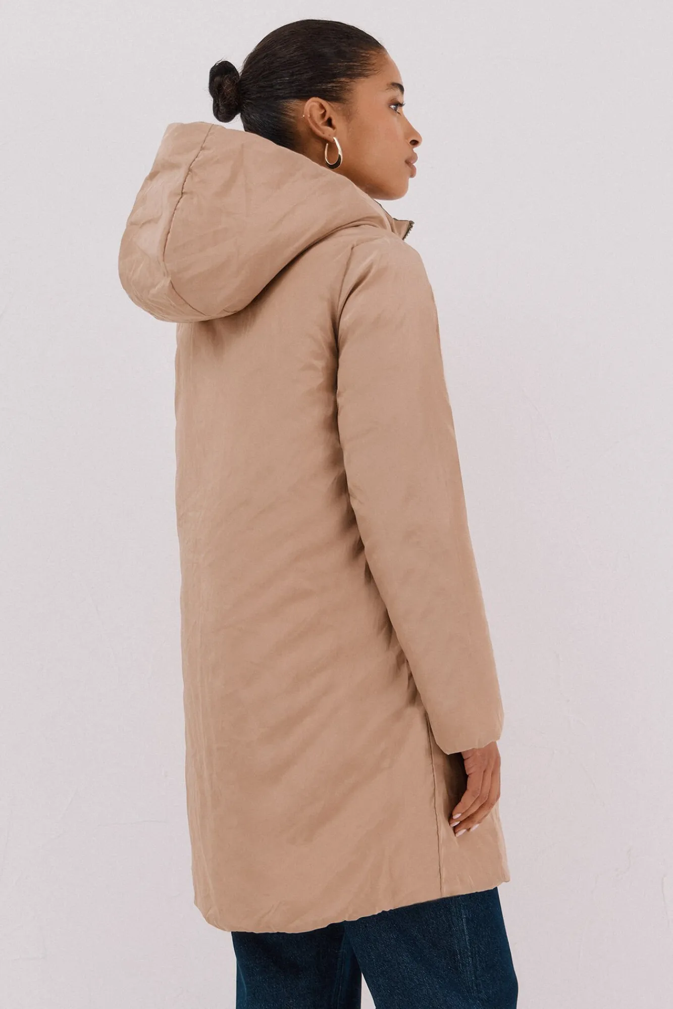 Mujer Cortefiel Plumíferos Y Acolchados|Abrigos>Anorak reversible thermolite®