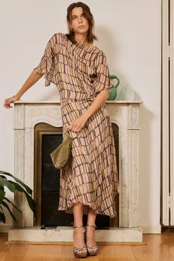 Mujer Hoss Intropia Vestidos>Aurora. Vestido estampado