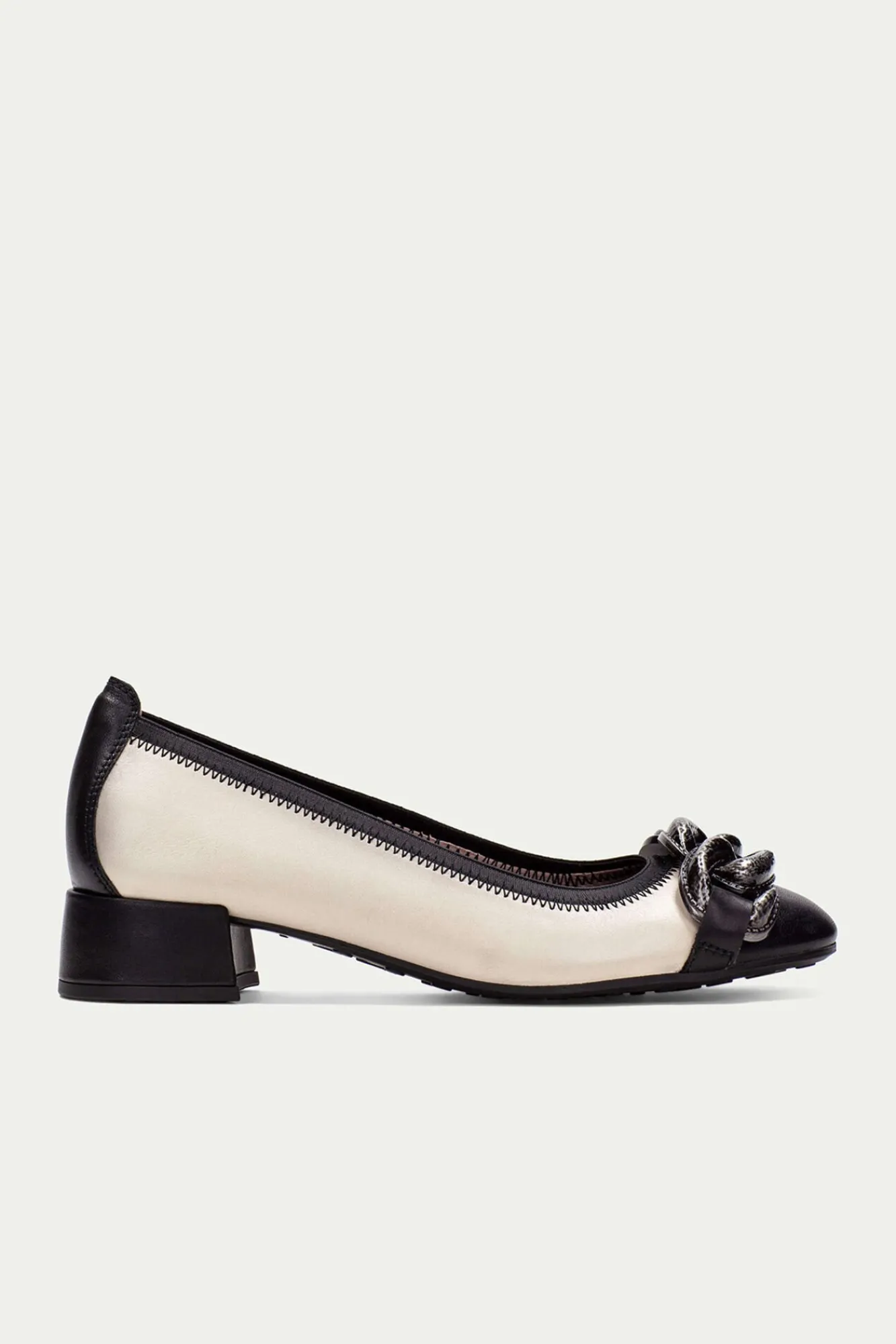 Mujer Hispanitas Bailarinas|Tacones>Bailarina punta cuadrada adorno cadena OPORTO