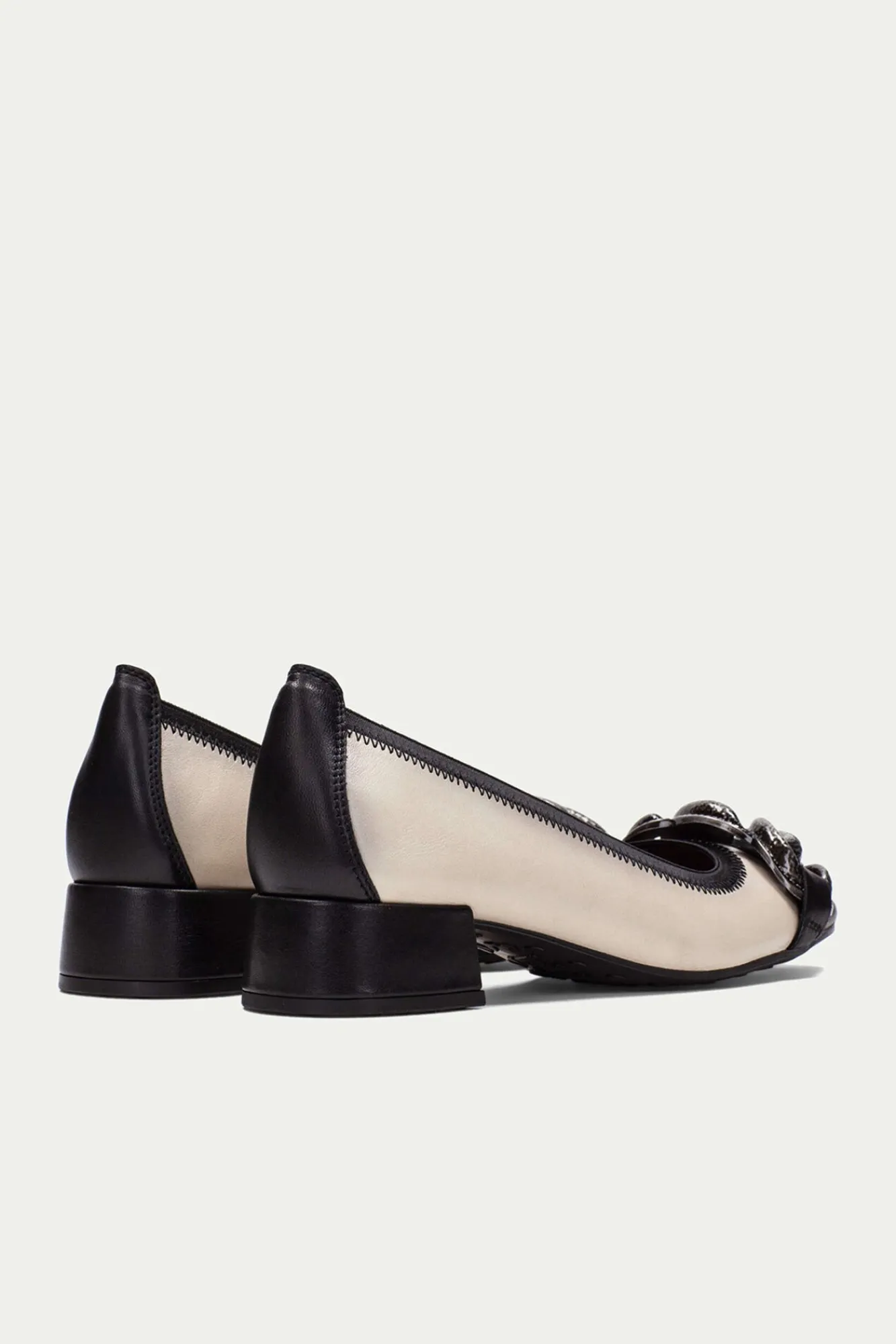 Mujer Hispanitas Bailarinas|Tacones>Bailarina punta cuadrada adorno cadena OPORTO