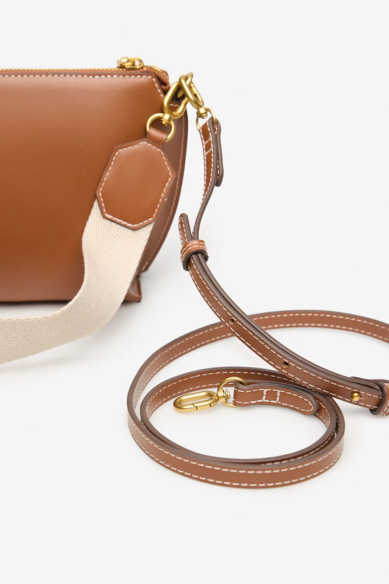 Mujer Cortefiel Bolsos>Bandolera básica pespuntes