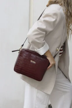 Mujer The Code Bolsos>Bandolera charlotte burdeos