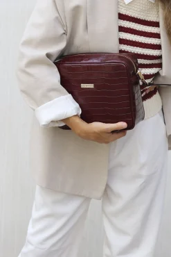 Mujer The Code Bolsos>Bandolera charlotte burdeos