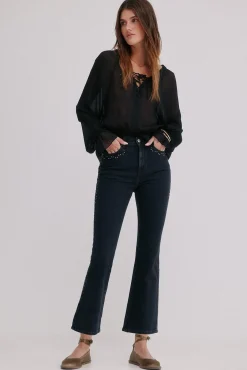 Mujer Hoss Intropia Vaqueros>Basilea. Vaqueros con tachuelas