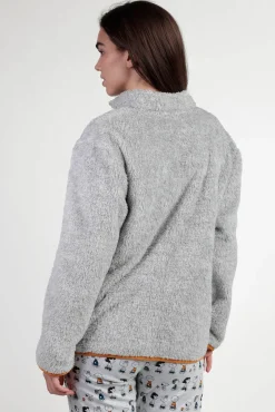 Mujer Admas Batas>Bata corta borrego Snoopy&Friends para mujer