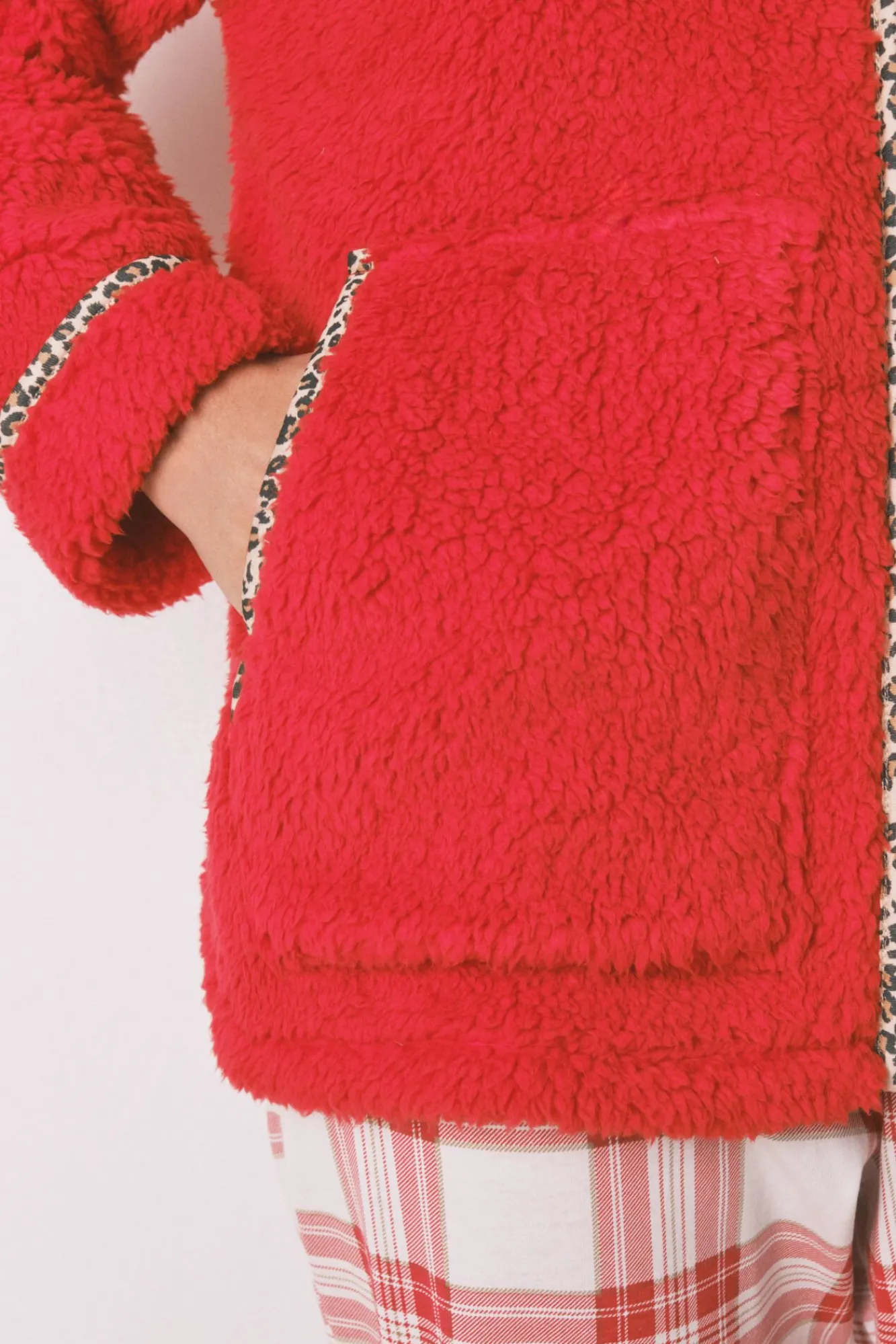 Mujer Women'secret Batas>Bata corta borreguito bordado Snoopy