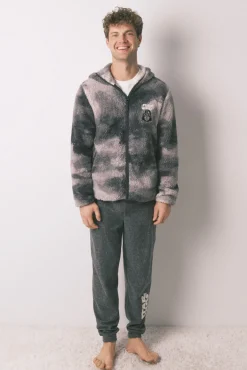Hombre Women'secret Pijamas>Bata corta hombre borreguito Star Wars